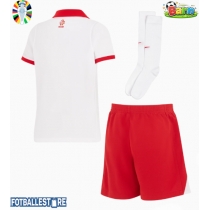 Polen Hjemmedraktsett Barn EM 2024 Kortermet (+ Korte bukser)